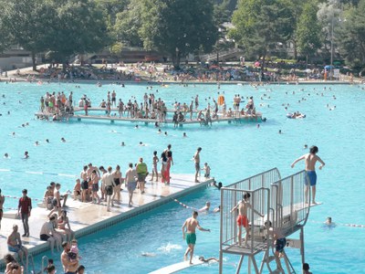 Freibad Weyermannshaus. © Stadt Bern
