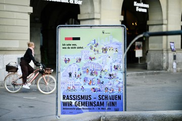 Plakate. Vergrösserte Ansicht