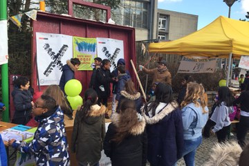 Kinderfest in Bern West (Bärndtusch Rap Workshop). Vergrösserte Ansicht