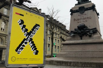 Hirschengraben Plakat. Vergrösserte Ansicht