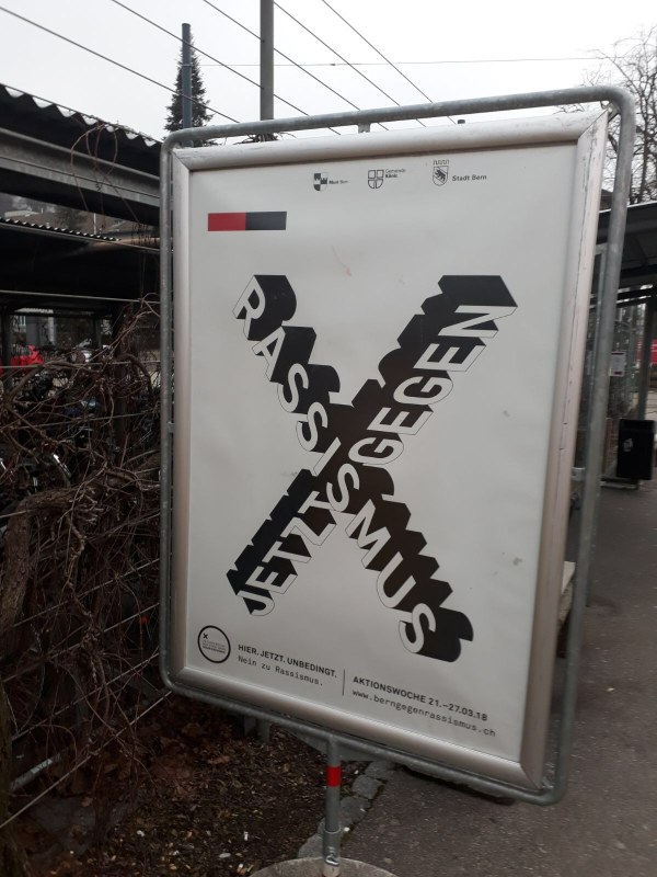 Plakat der 8. Aktionswoche gegen Rassismus