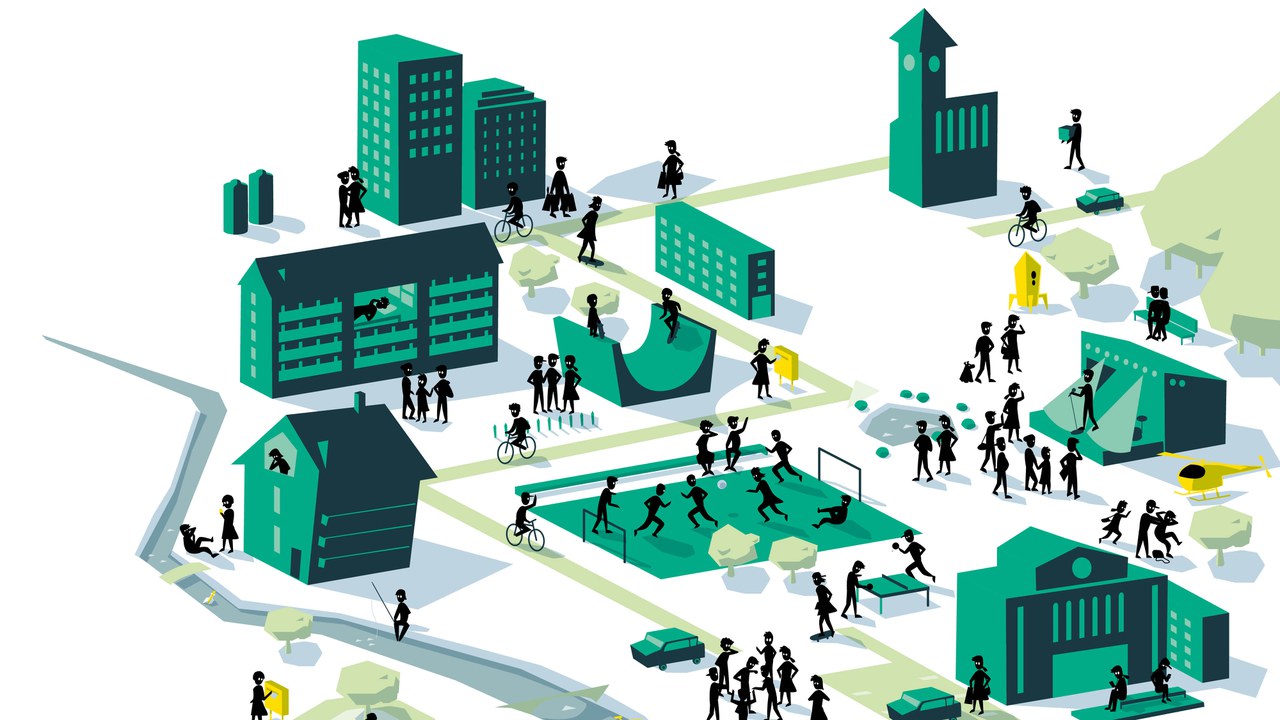 Schulsozialarbeit Landschaft