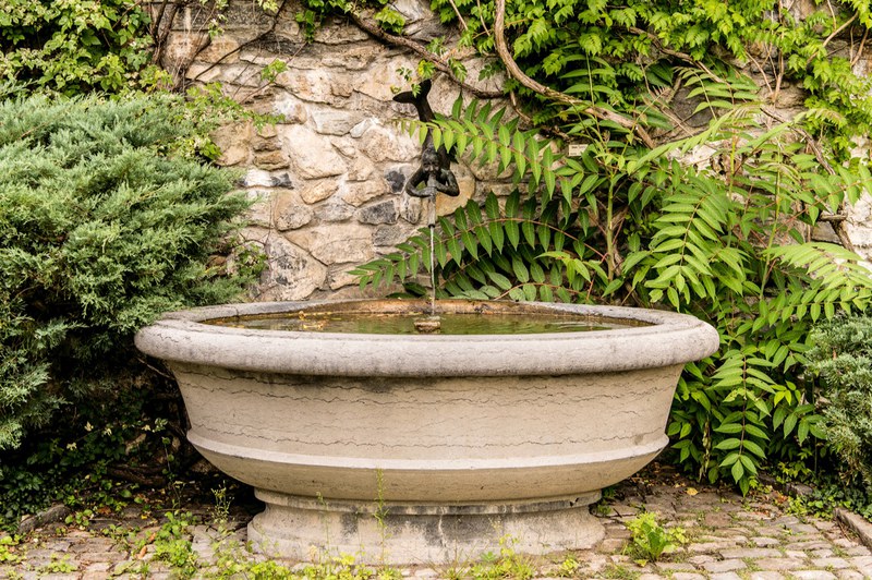 Brunnen in der Orangerie