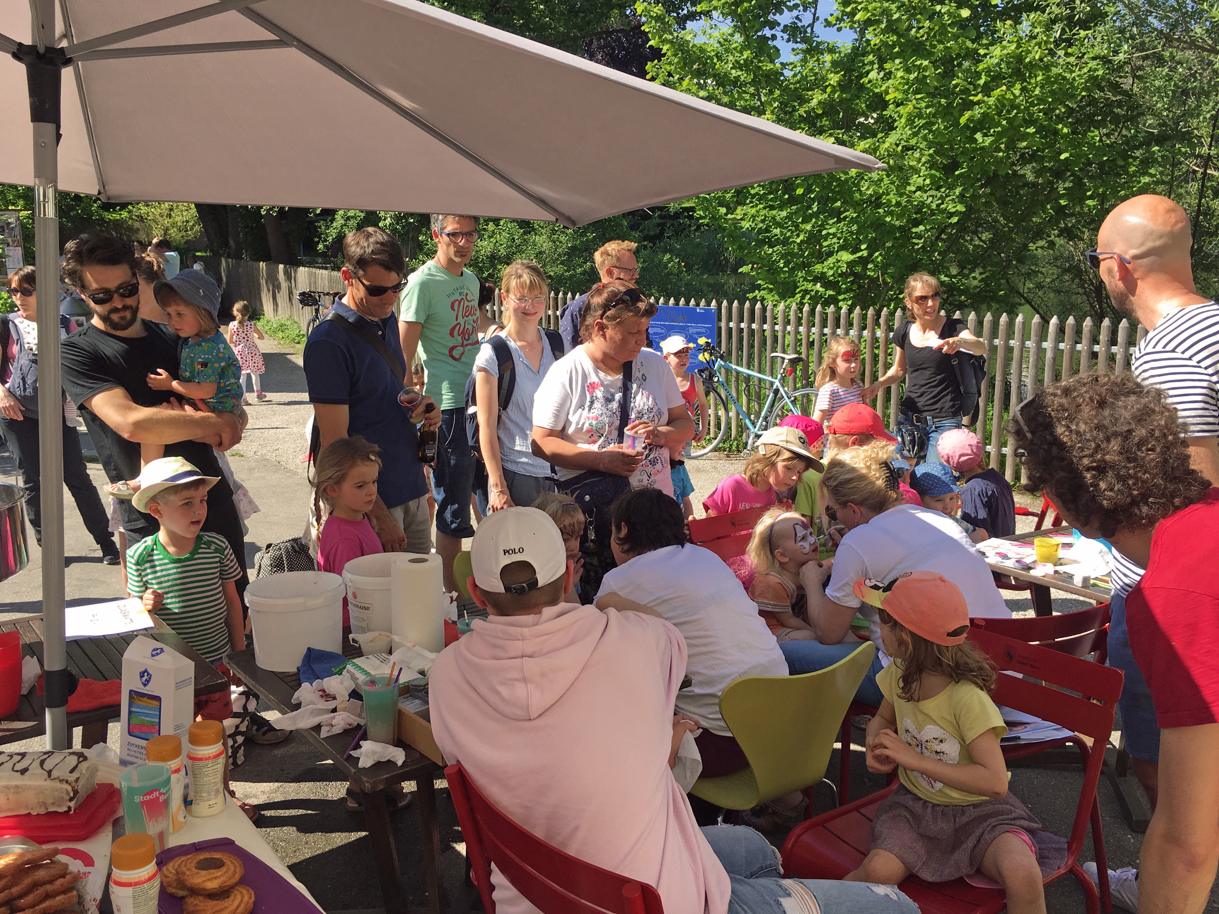 Kinderschminken am Egelsee