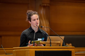 Input von Luna Paiano. Vergrösserte Ansicht