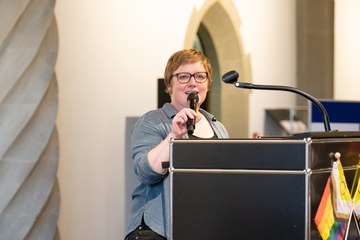 Rede von Ursina Anderegg. Vergrösserte Ansicht