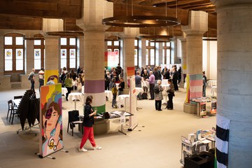 Rathaushalle Bern. Vergrösserte Ansicht