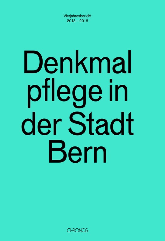 Titelseite des Vierjahresberichts 2013-2016