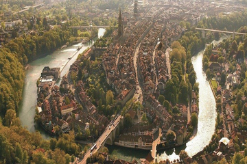 Topographische Einbindung © Denkmalpflege Stadt Bern. Vergrösserte Ansicht