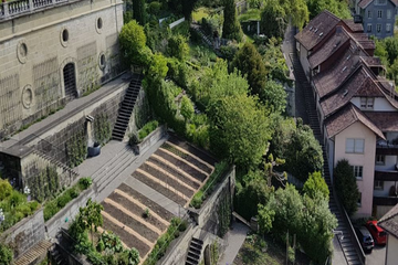 Terrassengärten © Denkmalpflege Stadt Bern. Vergrösserte Ansicht