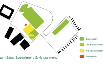 Sportinfrastruktur Sport-Naturallmend. Vergrösserte Ansicht