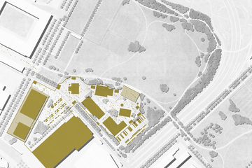 Team MOFA – Veranstaltungsflächen eingezäunt. Vergrösserte Ansicht