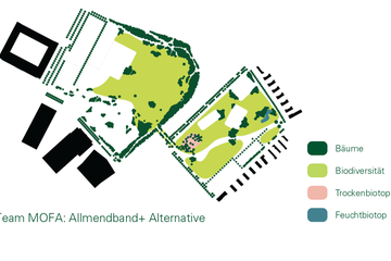 Biodiversität Allmendband+ Untervariante. Vergrösserte Ansicht