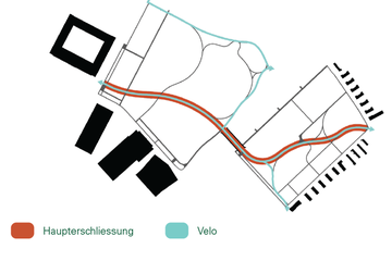 Durchwegung Grafik Team MOFA. Vergrösserte Ansicht