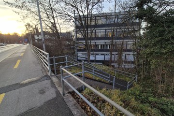 Treppe zur Weissensteinstrasse. Vergrösserte Ansicht