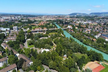 Luftbild Südwest. Vergrösserte Ansicht