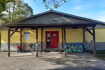 Baracke Mädergutstrasse 62. Vergrösserte Ansicht