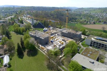 Blick nach Westen. Vergrösserte Ansicht