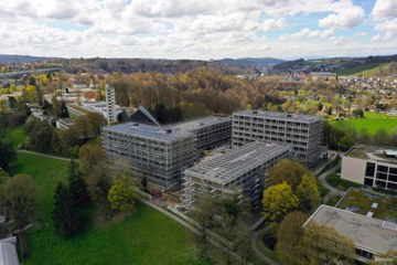 Blick nach Westen. Vergrösserte Ansicht