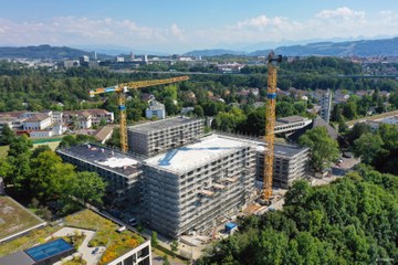 Blick nach Süden. Vergrösserte Ansicht