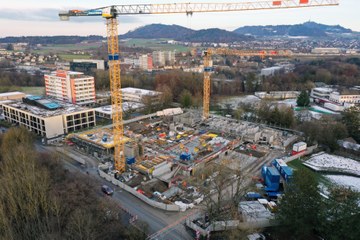 Blick nach Osten. Vergrösserte Ansicht