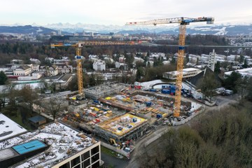 Blick nach Süden. Vergrösserte Ansicht