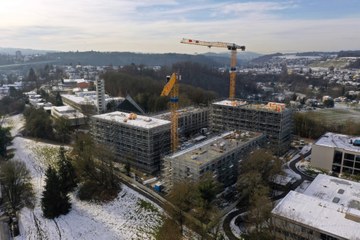 Blick nach Westen. Vergrösserte Ansicht