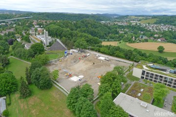 Blick nach Westen. Vergrösserte Ansicht