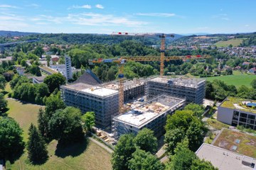 Blick nach Westen. Vergrösserte Ansicht