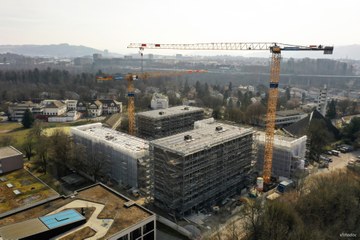 Blick nach Süden. Vergrösserte Ansicht