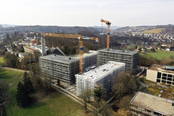 Blick nach Westen. Vergrösserte Ansicht