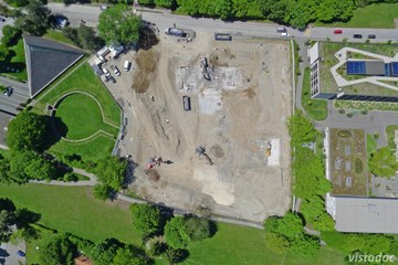 Blick von oben. Vergrösserte Ansicht