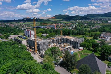 Blick nach Osten. Vergrösserte Ansicht