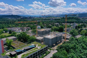 Blick nach Süden. Vergrösserte Ansicht