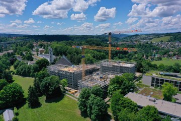 Blick nach Westen. Vergrösserte Ansicht