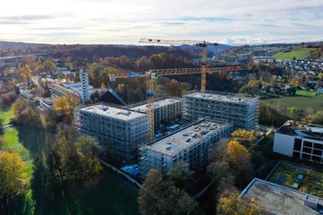 Blick nach Westen. Vergrösserte Ansicht