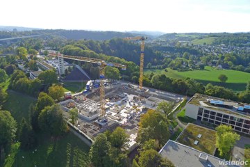 Blick nach Westen. Vergrösserte Ansicht