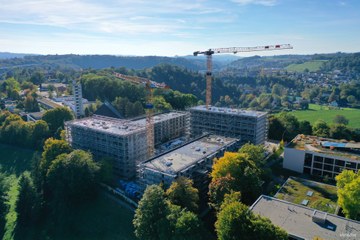 Blick nach Westen. Vergrösserte Ansicht