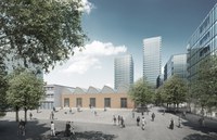 Visualisierung 2 Luftaufnahme WankdorfCity Burgerareal