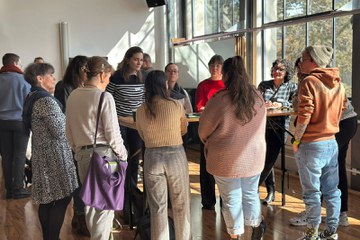 Worldcafé Diskussion - was können wir beitragen?. Vergrösserte Ansicht