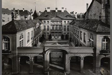 Erlacherhof, 1946, Stadtarchiv Bern, Foto: Martin Hesse. Vergrösserte Ansicht