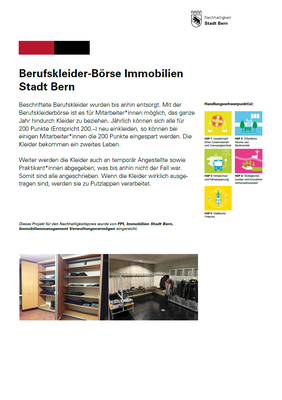 Berufskleider-Börse Immobilien Stadt Bern