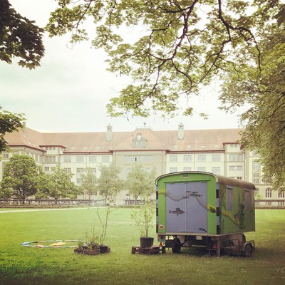 Wildwechsel-Wagen Kasernenwiese 2017