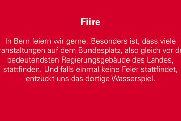 Fiire. Vergrösserte Ansicht