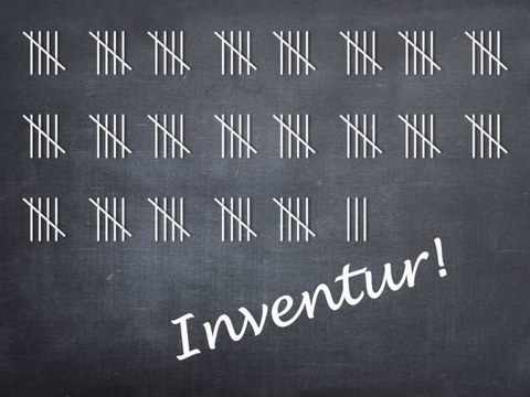 Inventurzähltafel
